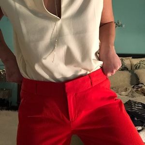 Red Banana Republic Slacks Size 10